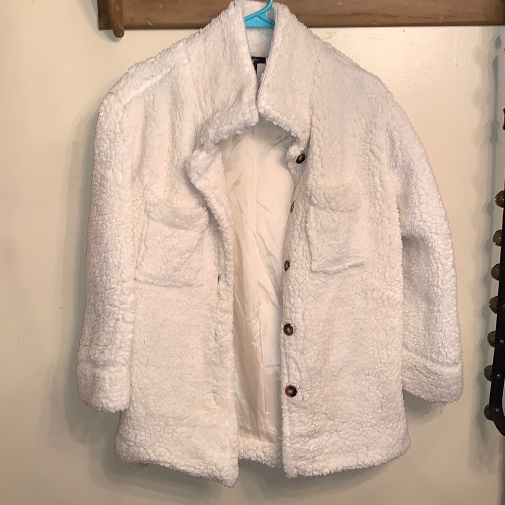 Forever 21 fuzzy jacket